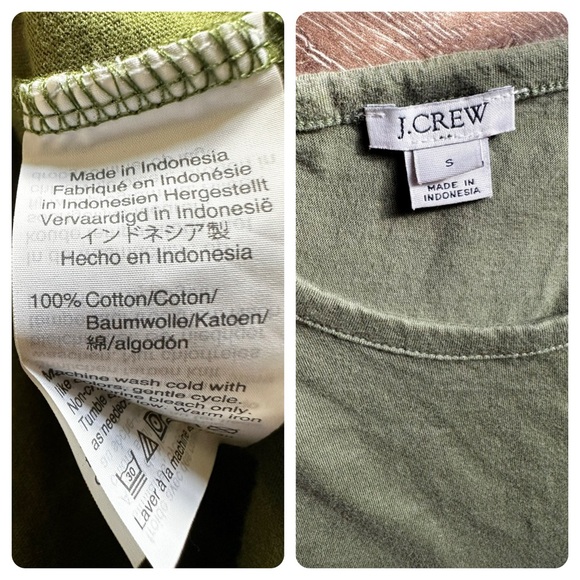 •J. Crew• cotton tshirt dress - Picture 6 of 6